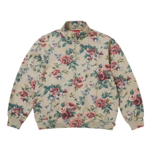 Supreme SS26 Small Box Half Zip Pullover 'Floral' SUP-SS26-200-FRL