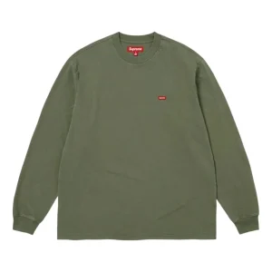 Supreme SS26 Small Box L/S T-Shirt 'Dark Olive' SUP-SS26-017-DRKOLV