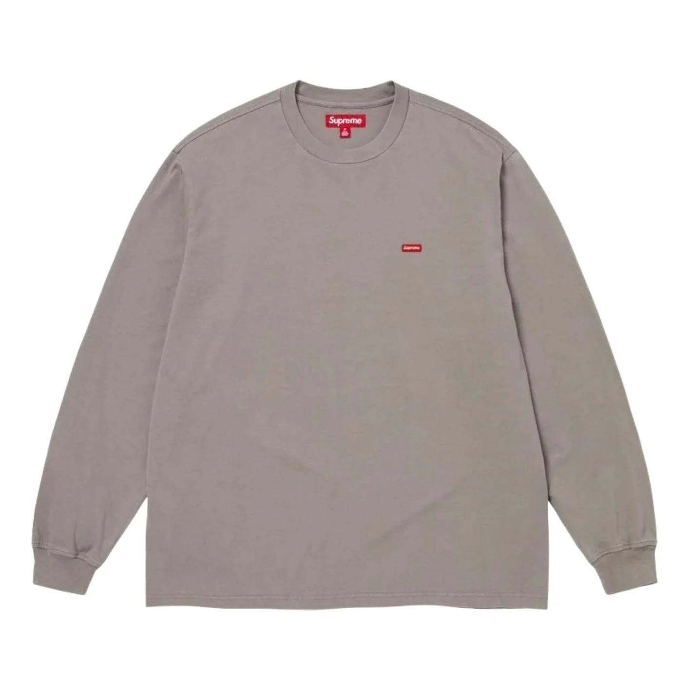 Supreme SS26 Small Box L/S T-Shirt 'Grey' SUP-SS26-017-GRY