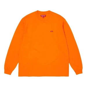 Supreme SS26 Small Box L/S T-Shirt 'Orange' SUP-SS26-017-ORG