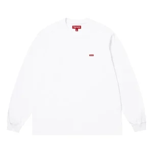 Supreme SS26 Small Box L/S T-Shirt 'White' SUP-SS26-017-WHT