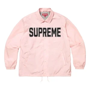 Supreme SS26 Spellout Coaches Jacket 'Pink' SUP-SS26-203-PNK