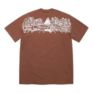 Supreme SS26 Supper T-Shirt 'Brown' SUP-SS26-346-BRN