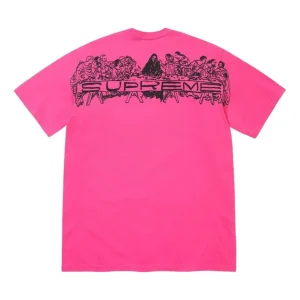 Supreme SS26 Supper T-Shirt 'Fuchsia' SUP-SS26-346-FHS
