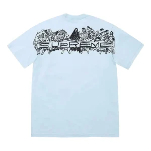 Supreme SS26 Supper T-Shirt 'Powder Blue' SUP-SS26-346-PBLU