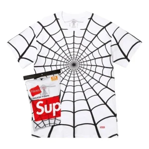 Supreme x Hanes Spider-Man Tagless T-Shirt (2 Pack) 'White' SUP-SS26-190-WHT