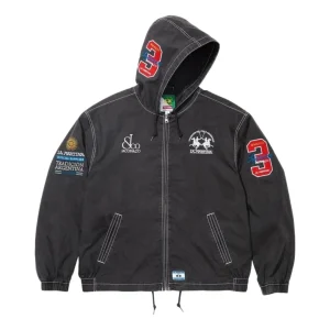 Supreme x La Martina SS26 Lightweight Hooded Jacket 'Black' SUP-SS26-319-BLK