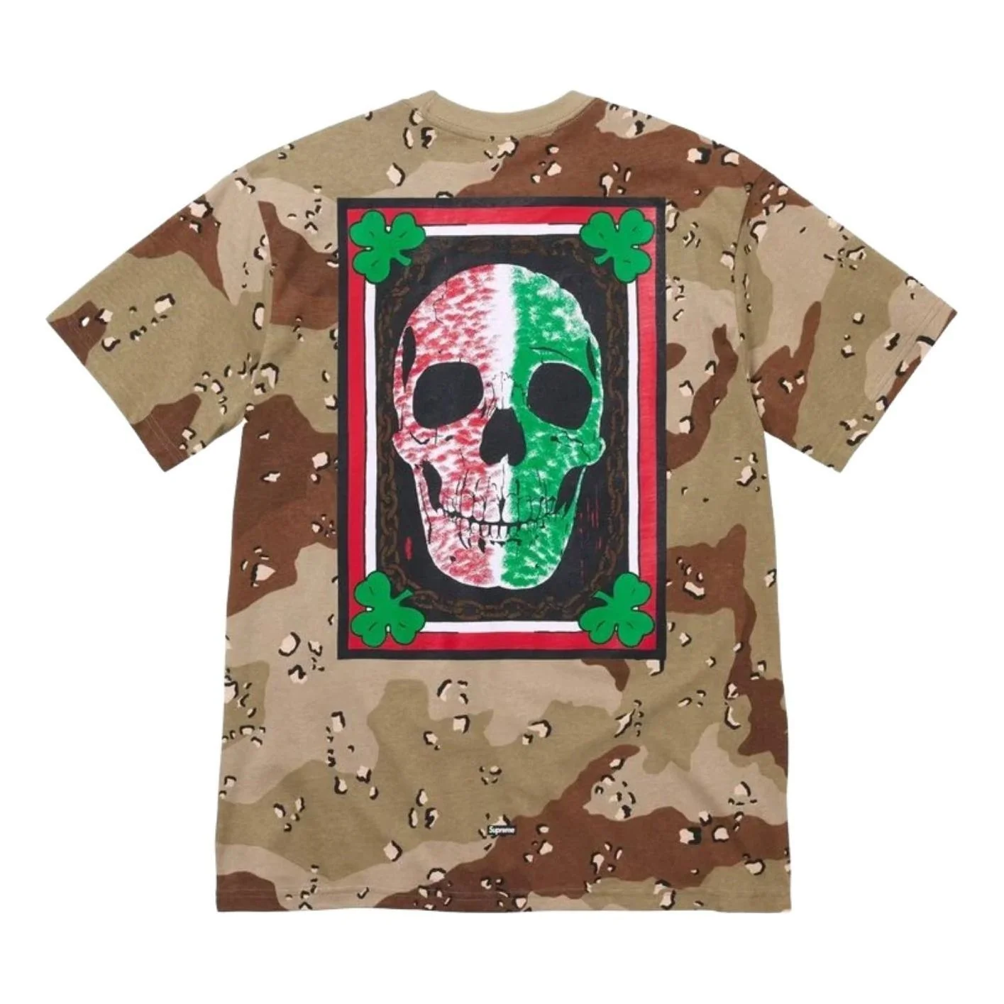 Supreme x Mike Kelley SS26 Banner T-Shirt 'Chocolate Chip Camo' SUP-SS26-173-CCMO