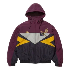 Supreme x MM6 Maison Margiela Split Stadium Jacket 'Purple' SUP-SS26-108-PUR