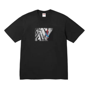 Supreme SS26 Spider-Man T-Shirt 'Black' SUP-SS26-001-BLK
