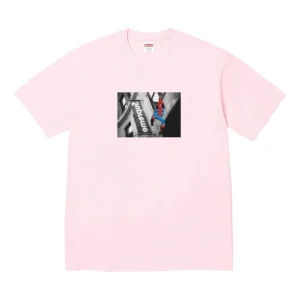 Supreme SS26 Spider-Man T-Shirt 'Light Pink' SUP-SS26-001-LIGHTPNK