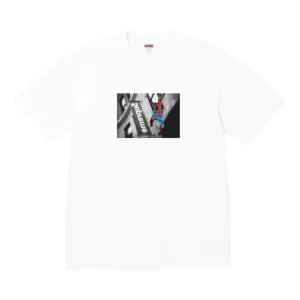 Supreme SS26 Spider-Man T-Shirt 'White' SUP-SS26-001-WHT