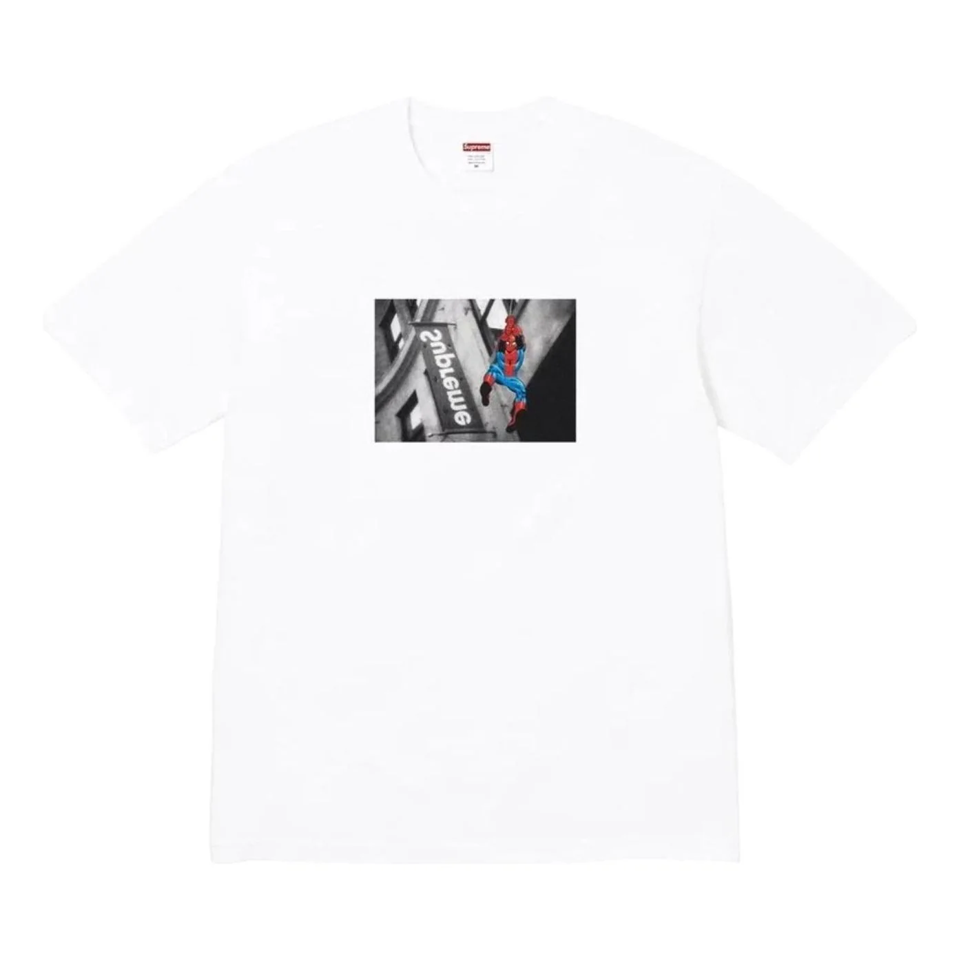 Supreme SS26 Spider-Man T-Shirt 'White' SUP-SS26-001-WHT