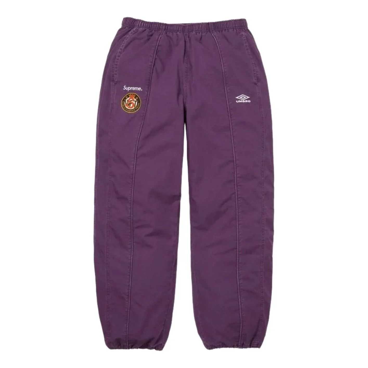 Supreme x Umbro SS26 Cotton RipsT-Shirt Track Pant 'Plum' SUP-SS26-029-PLM