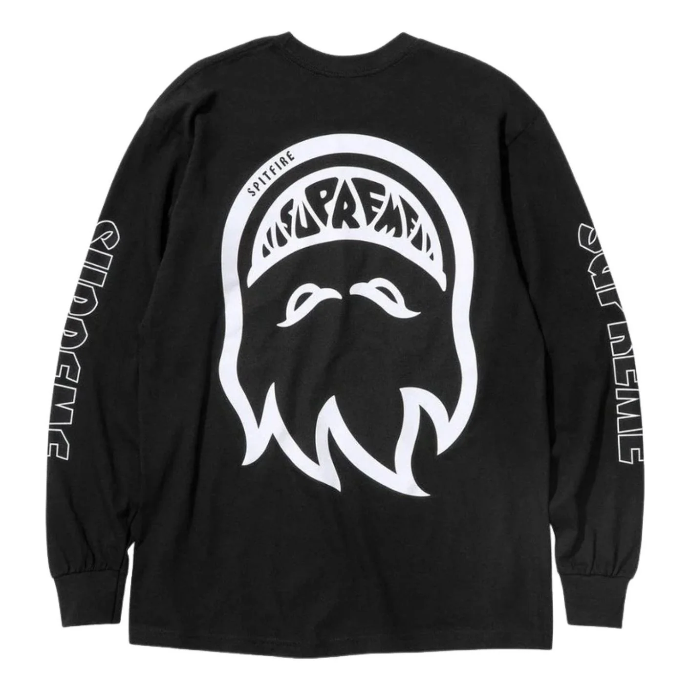 Supreme x Spitfire SS26 Bighead L/S T-Shirt 'Black' SUP-SS26-335-BLK