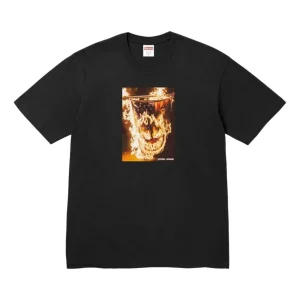 Supreme x Spitfire SS26 Flag T-Shirt 'Black' SUP-SS26-336-BLK