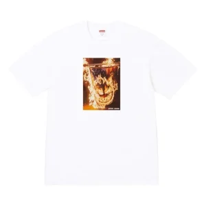 Supreme x Spitfire SS26 Flag T-Shirt 'White' SUP-SS26-336-WHT