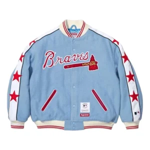 Supreme x Mitchell & Ness SS26 Teams Varsity Jacket 'Light Blue' SUP-SS26-281-BLU