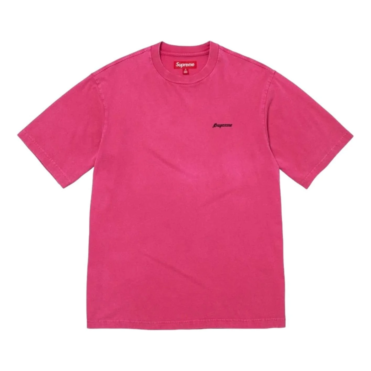 Supreme SS26 Washed S/S T-Shirt 'Magenta' SUP-SS26-306-PNK