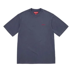 Supreme SS26 Washed S/S T-Shirt 'Navy' SUP-SS26-306-NVY