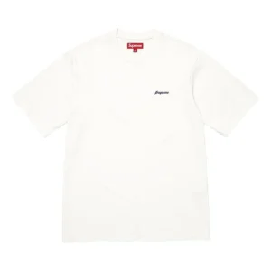Supreme SS26 Washed S/S T-Shirt 'White' SUP-SS26-306-WHT