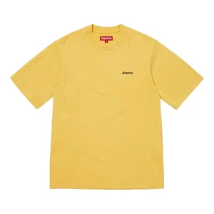 Supreme SS26 Washed S/S T-Shirt 'Yellow' SUP-SS26-306-YLW