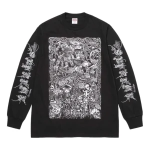 Supreme SS26 Wombat L/S T-Shirt 'Black' SUP-SS26-013-BLK