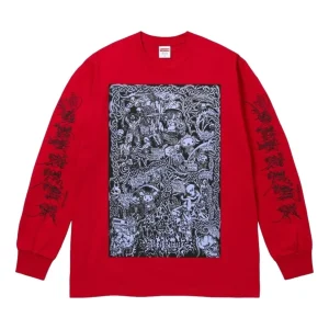 Supreme SS26 Wombat L/S T-Shirt 'Red' SUP-SS26-013-RED