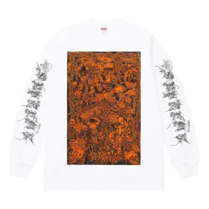 Supreme SS26 Wombat L/S T-Shirt 'White' SUP-SS26-013-WHT