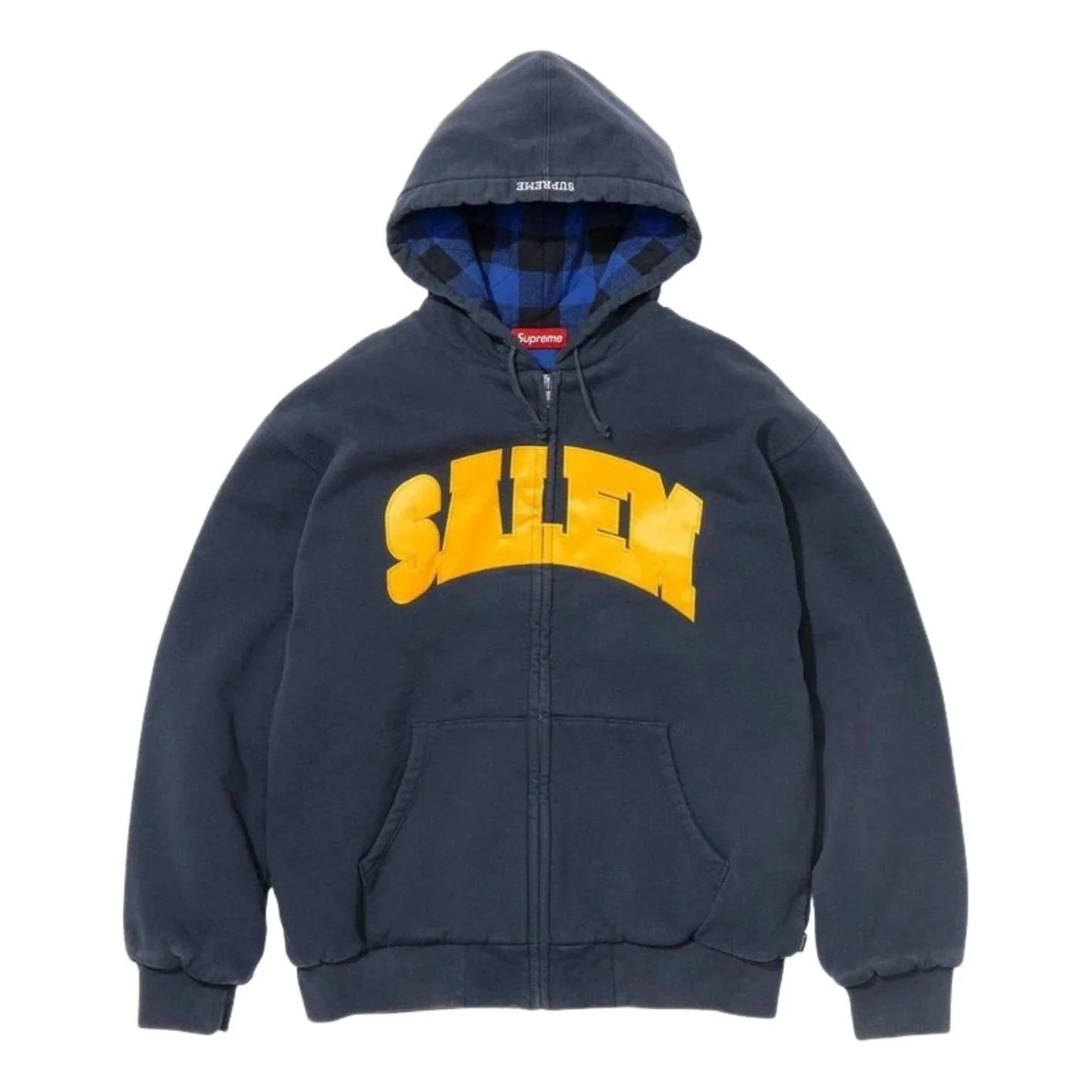 Supreme x SALEM SS26 Zip Up Hooded Sweatshirt 'Navy' SUP-SS26-270-NVY