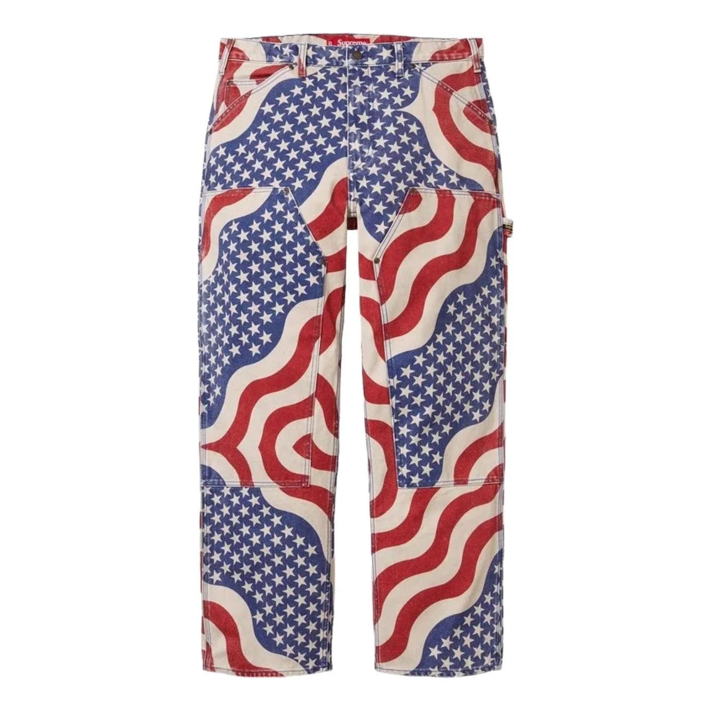 Supreme SS26 Flag Double Knee Painter Pant 'Multicolor' SUP-SS26-131-MUTI