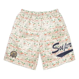 Supreme SS26 Floral Jacquard Short 'White' SUP-SS26-142-WHT