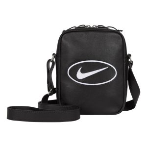Supreme x Nike Leather Shoulder Bag SS25 'Black' SS25B1-BLACK
