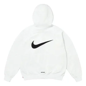 Supreme x Nike Zip Up Hooded Sweatshirt 'White' SS25SW1-WHITE