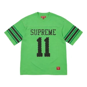 Supreme SS26 Studded S/S Football T-Shirt 'Green' SUP-SS26-012-GRN