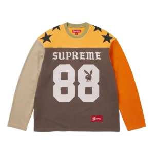 Supreme x Playboy SS26 L/S Football T-Shirt 'Multicolor' SUP-SS26-043-MULTI