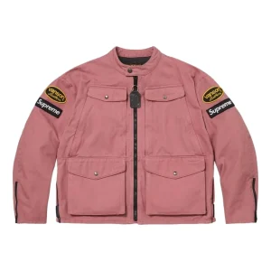 Supreme x Vanson SS26 Leathers Cordura Jacket 'Pink' SUP-SS26-054-PNK