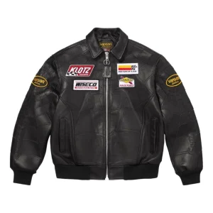 Supreme x Vanson Leathers SS26 Spider-Man Jacket 'Black' SUP-SS26-300-BLK