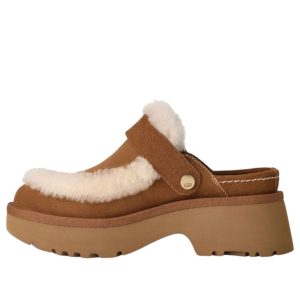 (WMNS) UGG Esmee Clog Mules 'Chestnut' 1173331-CHE