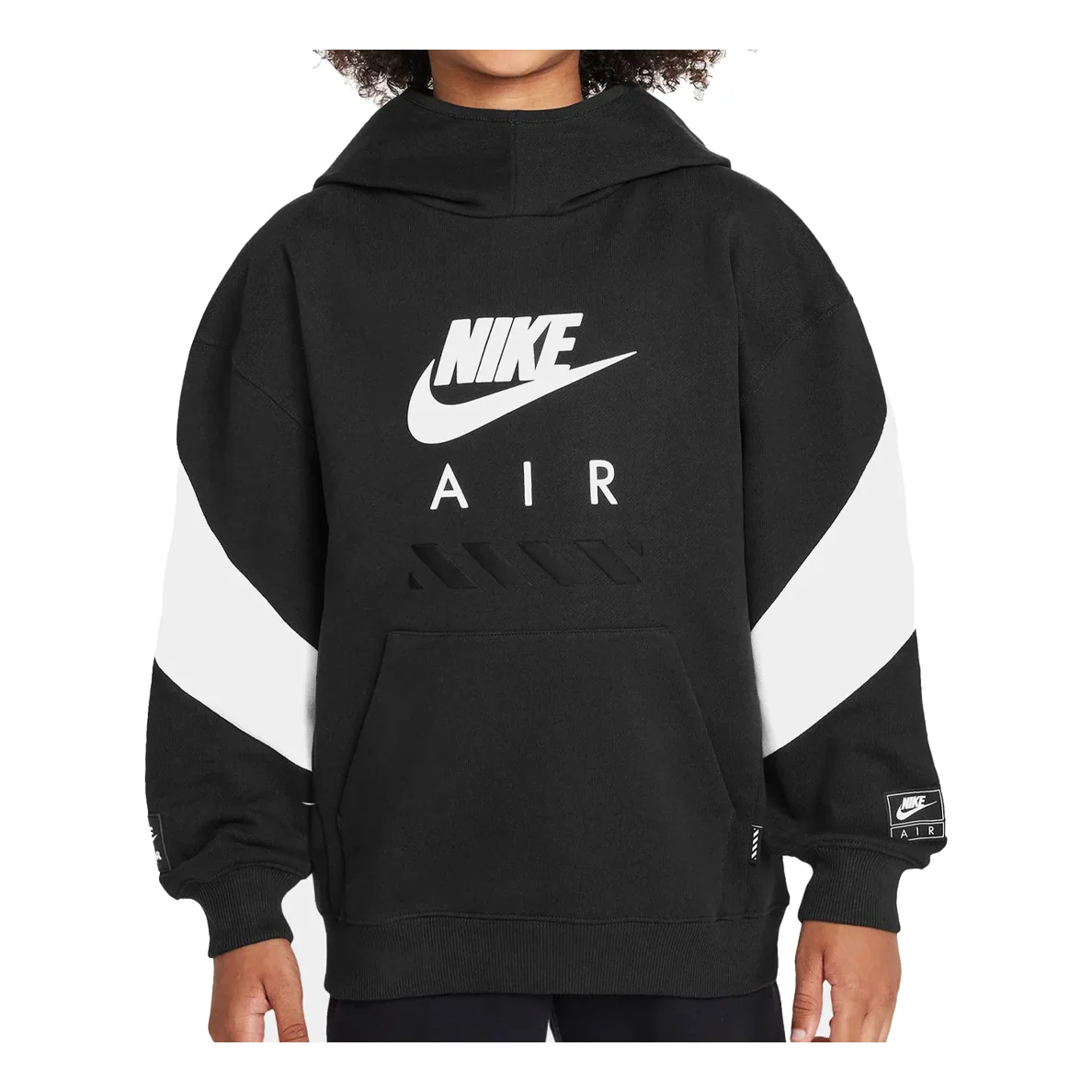 (PS) Nike Air Fleece Pullover Hoodie 'Black' HF8812-010
