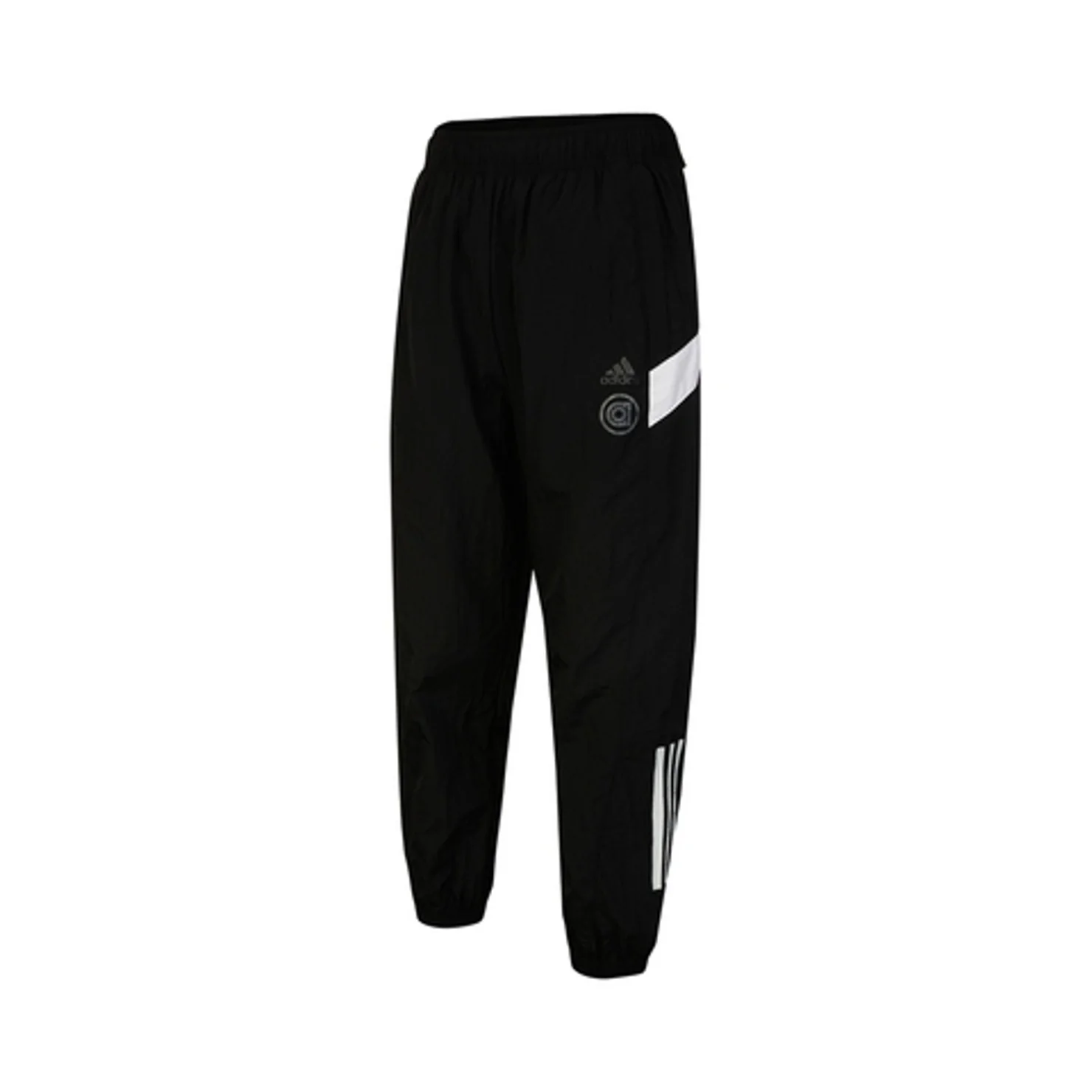 (WMNS) adidas UST Woven Pants Asia Sizing 'Black White' HM5280